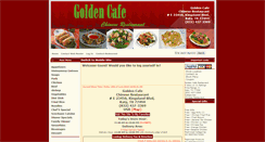Desktop Screenshot of goldencafechinese.com
